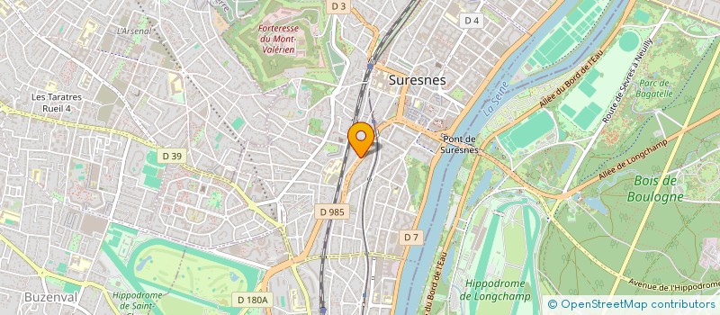 localisation de l'entreprise SAS FKZC MOTOS à SURESNES