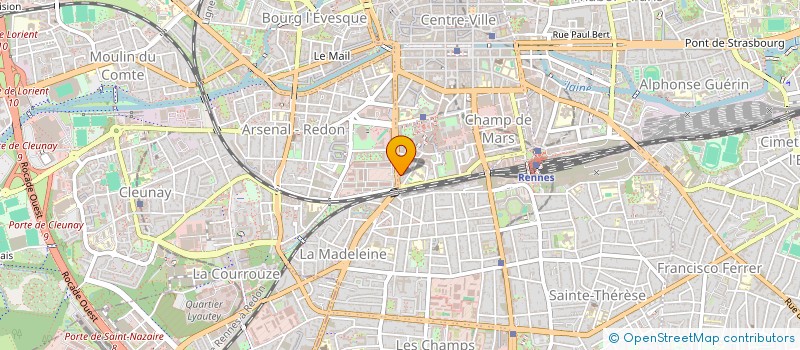 localisation de l'entreprise SAS FLAAM à RENNES