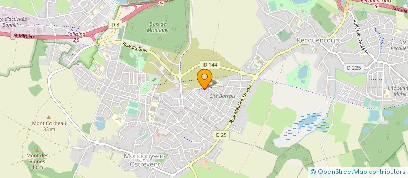 localisation de l'entreprise SAS FLASH AUTO  PECQUENCOURT