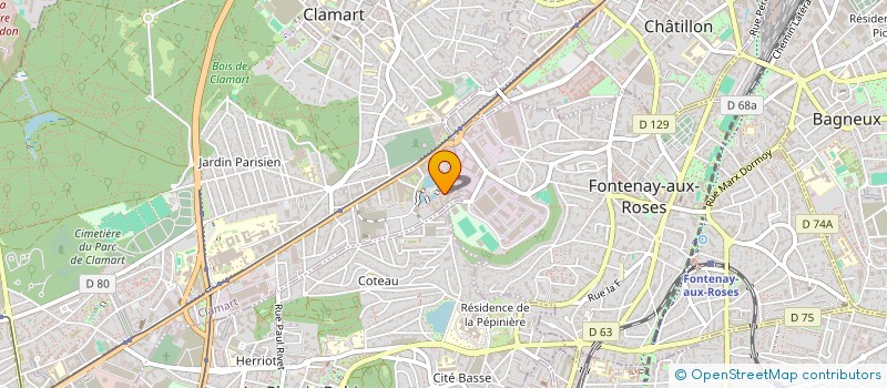 localisation de l'entreprise SAS FLEXIZI à CLAMART