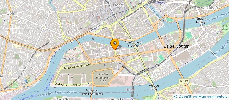 localisation de l'entreprise SAS FLOJOL à NANTES