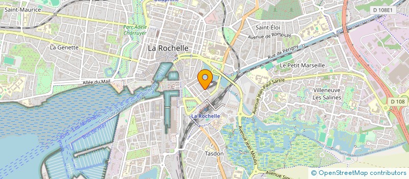 localisation de l'entreprise SAS FLORENT CHARRON  LA ROCHELLE