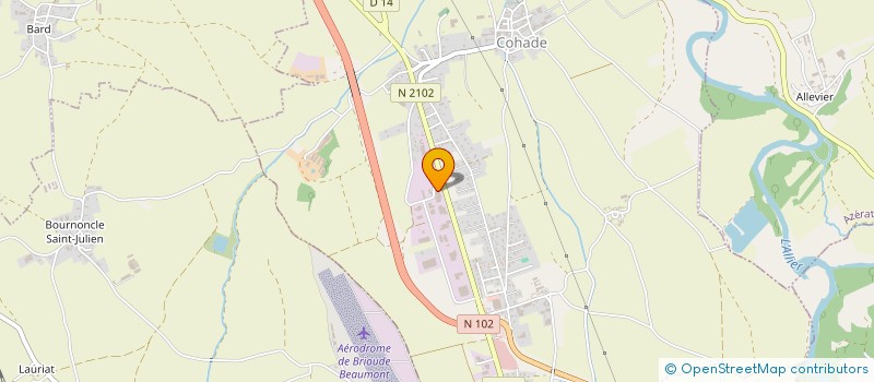 localisation de l'entreprise SAS FLORENTIN ACK  COHADE