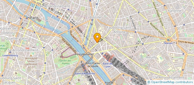 localisation de l'entreprise SAS FLUVIAL DEVELOPPEMENT à PARIS