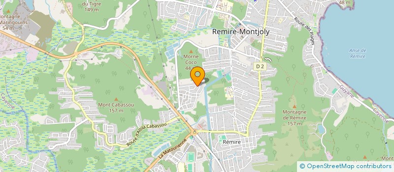 localisation de l'entreprise SAS FLY AND CLEAN  REMIRE-MONTJOLY