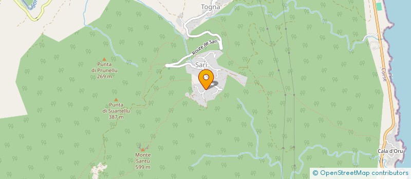 localisation de l'entreprise SAS FOCE à SARI-SOLENZARA