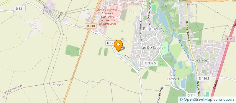 localisation de l'entreprise SAS FOLIVANN à BARJOUVILLE