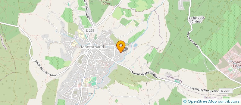 localisation de l'entreprise SAS FONCIER INVESTISSEMENT  MONTARNAUD