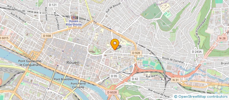 localisation de l'entreprise SAS FONCIERE ANJOT à ROUEN