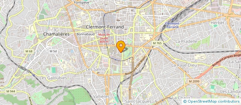 localisation de l'entreprise SAS FONCIERE DU PARC à CLERMONT-FERRAND