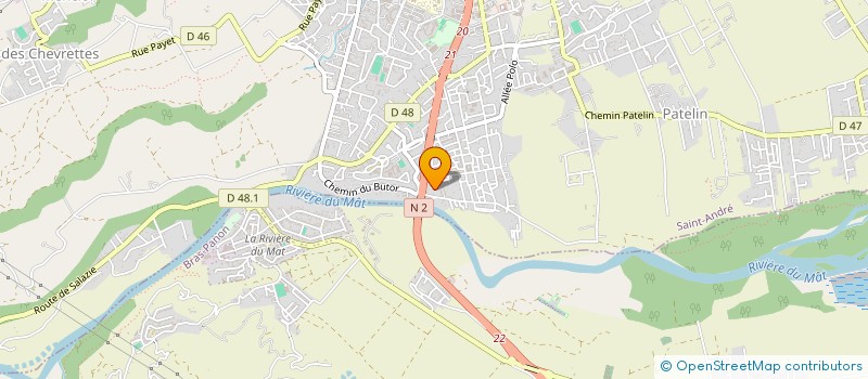 localisation de l'entreprise SAS FONCIERE MOREL  SAINT-ANDRE