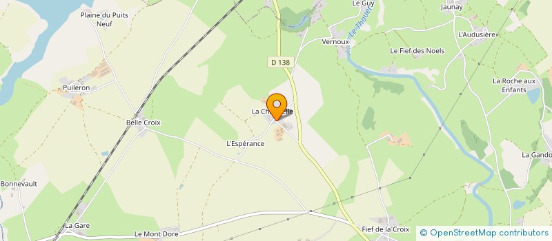 localisation de l'entreprise SAS FORET  GOURGE