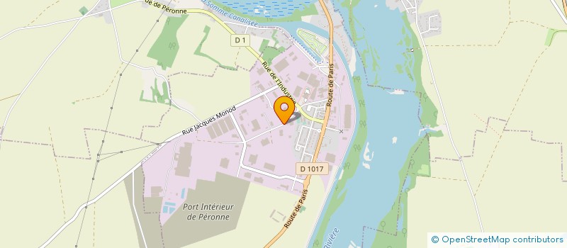 localisation de l'entreprise SAS FORMALEV ENTREPRISES à PERONNE