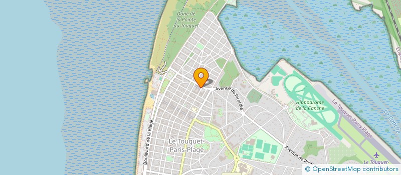 localisation de l'entreprise SAS FORT MAHON LF à LE TOUQUET-PARIS-PLAGE
