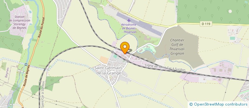 localisation de l'entreprise SAS FORTIN à SAINT-GERMAIN-DE-LA-GRANGE