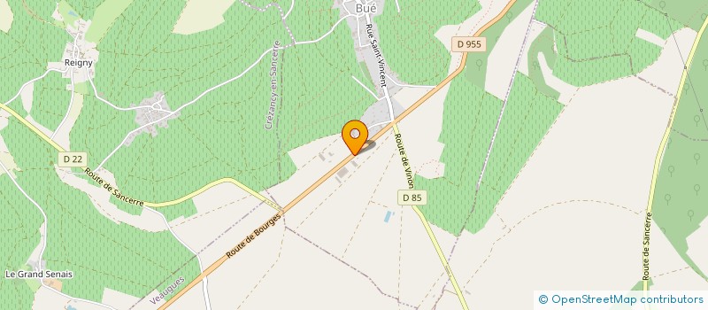 localisation de l'entreprise SAS FOUCAULT AUTOMOBILES  BUE