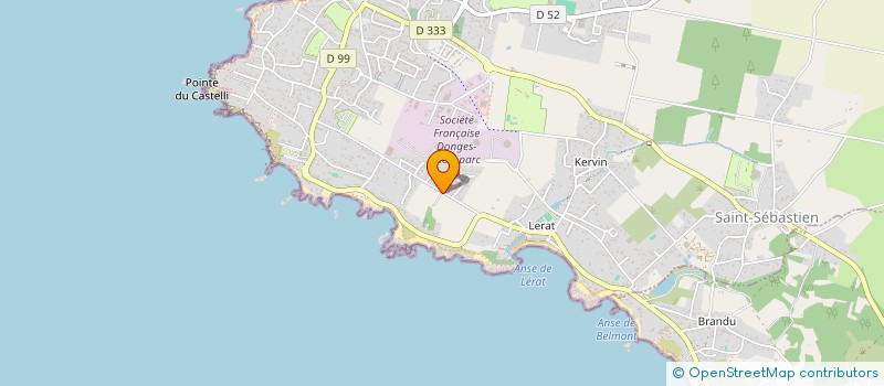 localisation de l'entreprise SAS FOURNA à PIRIAC-SUR-MER