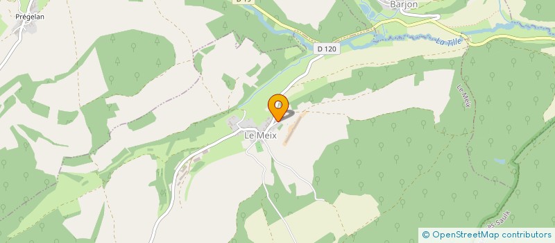 localisation de l'entreprise SAS FOURRAGES MEUNIER PITRE  LE MEIX