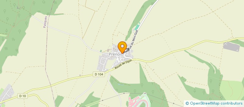 localisation de l'entreprise SAS FOXAUCLER  PRENOIS