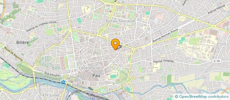 localisation de l'entreprise SAS FPCC à PAU