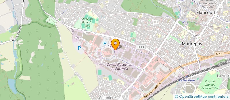 localisation de l'entreprise SAS FRAN'N'CO  MAUREPAS