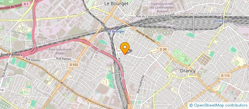 localisation de l'entreprise SAS FRANCE COURSES LOGISTIQUE à DRANCY