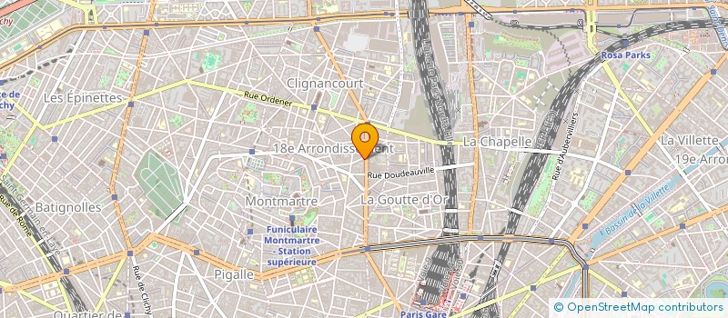 localisation de l'entreprise SAS FRATHE  PARIS