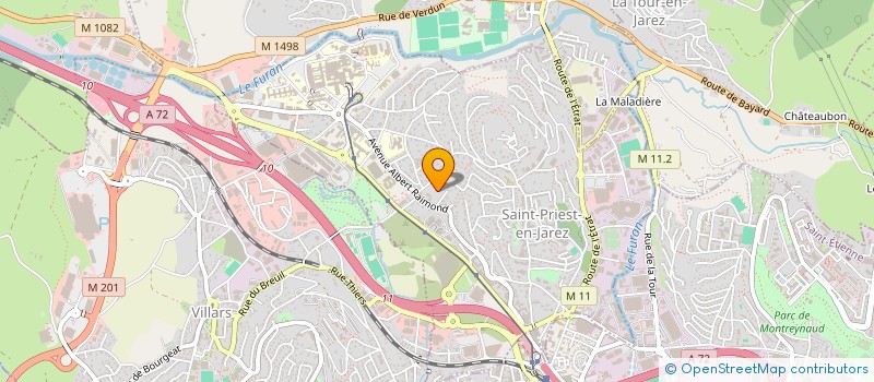 localisation de l'entreprise SAS FRAXIAL  LYON