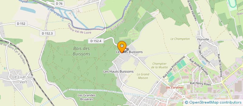 localisation de l'entreprise SAS FREDO à DREUX