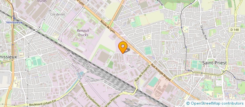 localisation de l'entreprise SAS FREQUENCE TRANSPORT  SAINT-MICHEL-SUR-ORGE