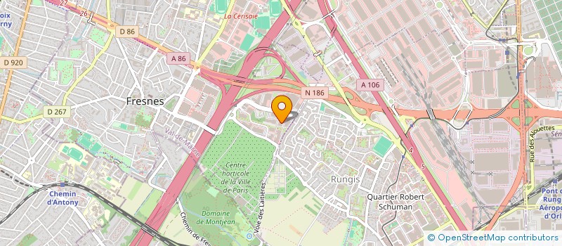 localisation de l'entreprise SAS  FRESENIUS MEDICAL  CARE  FRANCE  FRESNES