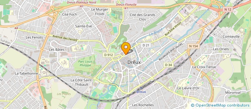 localisation de l'entreprise SAS FRESH FOOD à DREUX