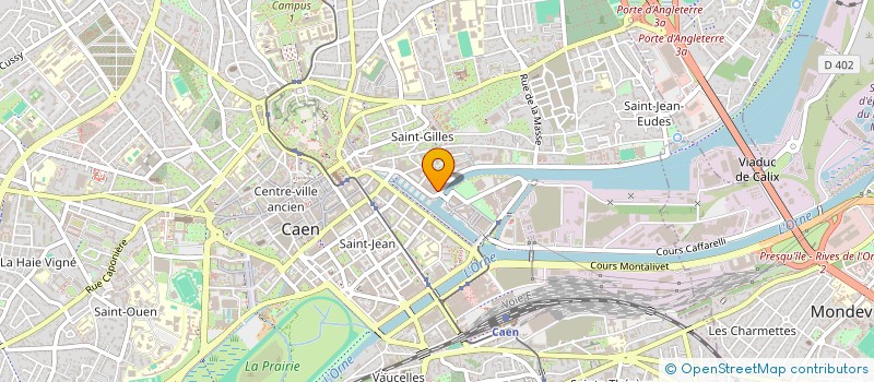 localisation de l'entreprise SAS FRETEL à CAEN