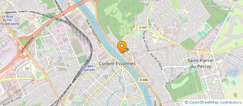 localisation de l'entreprise SAS FRIGORIFIQUE à CORBEIL-ESSONNES