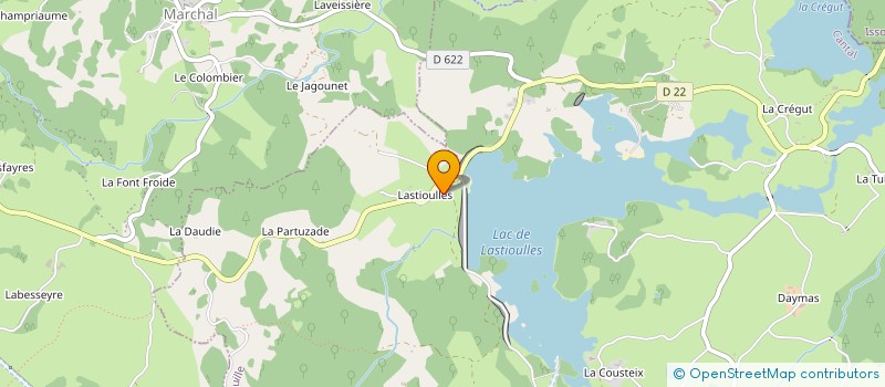 localisation de l'entreprise SAS FRIVAL à LANOBRE