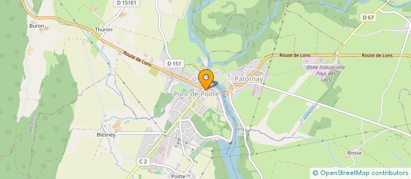 localisation de l'entreprise SAS FROMAGE D'ANTAN  THOIRIA