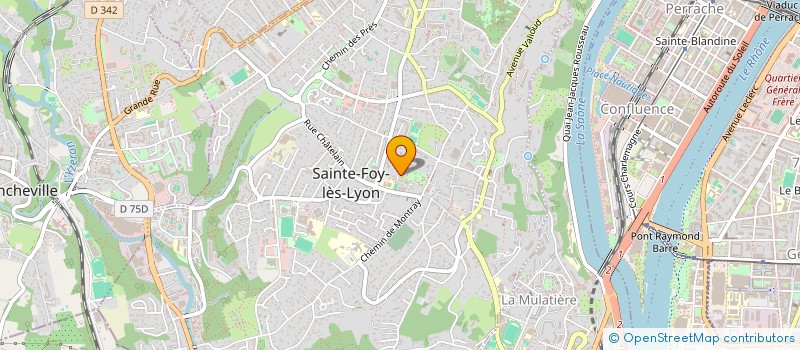 localisation de l'entreprise SAS FROMAIN PATRICK à SAINTE-FOY-LES-LYON