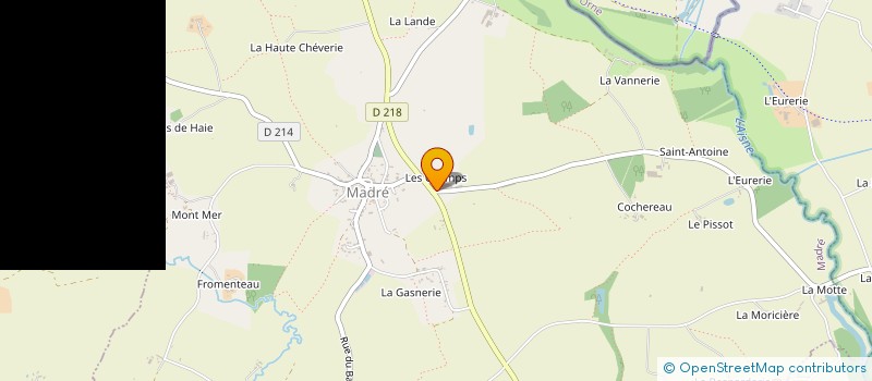 localisation de l'entreprise SAS FSTA  MADRE