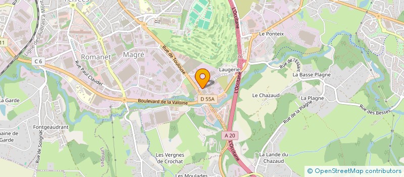 localisation de l'entreprise SAS FU JI  FEYTIAT