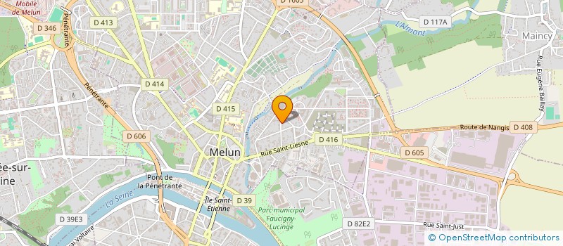 localisation de l'entreprise SAS FULY à MELUN