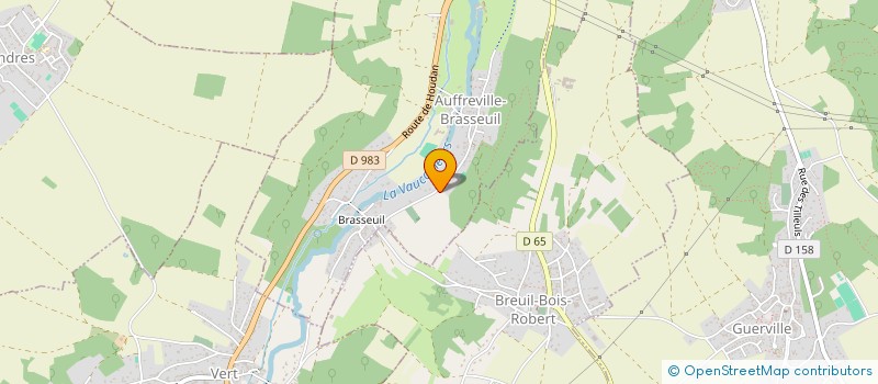 localisation de l'entreprise SAS FUMAGES TERRES ET EAUX  BREUIL-BOIS-ROBERT