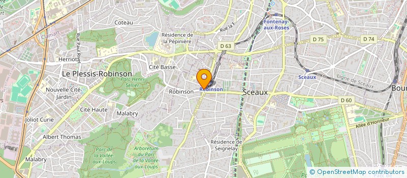localisation de l'entreprise SAS FURON, TRESCA, LESELLIER, FRESON, NOTAIRES ASSOCIES à CHATENAY-MALABRY