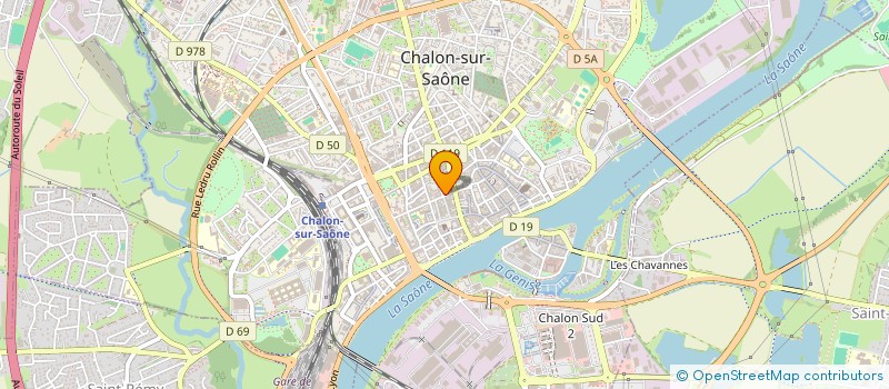 localisation de l'entreprise SAS G à CHALON-SUR-SAONE