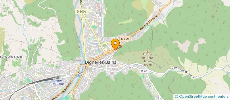 localisation de l'entreprise SAS G.A.A.Y.F à DIGNE-LES-BAINS