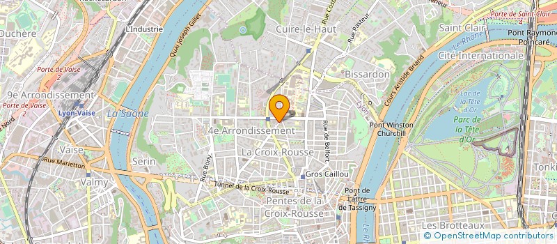 localisation de l'entreprise SAS G.GUIRAUD à LYON