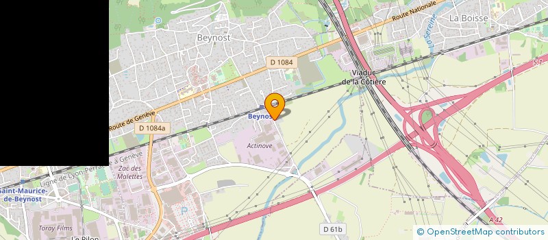 localisation de l'entreprise SAS G.N.S. à BEYNOST