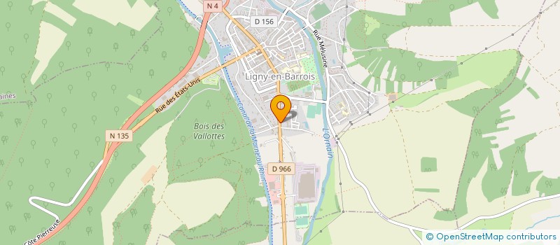 localisation de l'entreprise SAS GABRIEL COM à LIGNY-EN-BARROIS