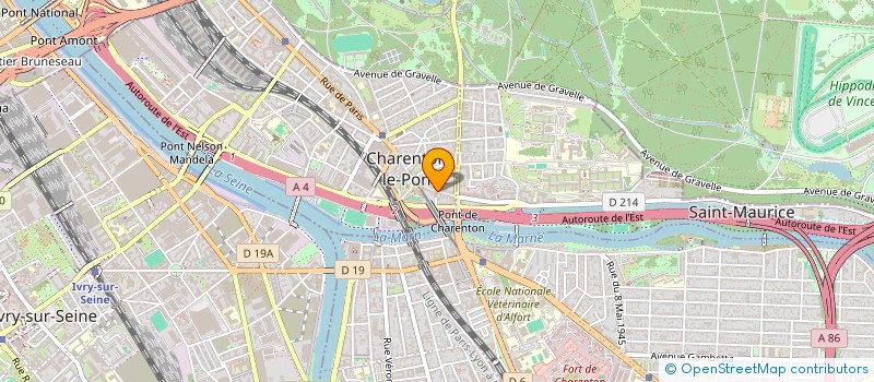 localisation de l'entreprise SAS GABRIELLA  CHARENTON-LE-PONT