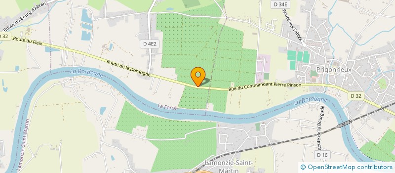 localisation de l'entreprise SAS GAFIMAN  LA FORCE