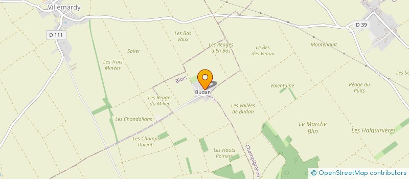 localisation de l'entreprise SAS GAILLARD BERTRAND  VILLEFRANCUR